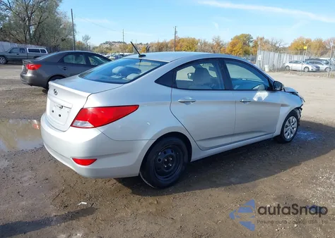 2016 Hyundai Accent Se from USA, damaged, VIN KMHCT4AE8GU036488